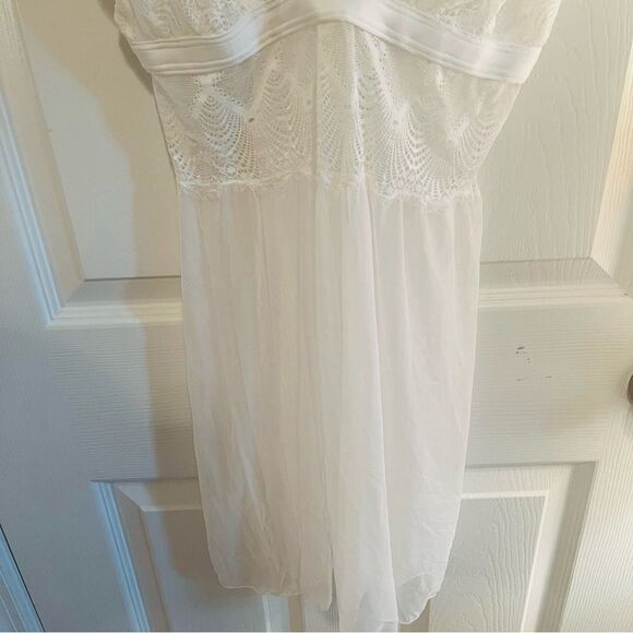 Cosabella White Lace Chemise - Picture 9 of 10